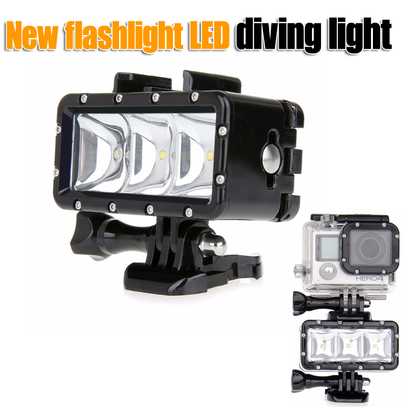 Underwater Flashlight - جديد الذهاب برو مقاوم للماء LED